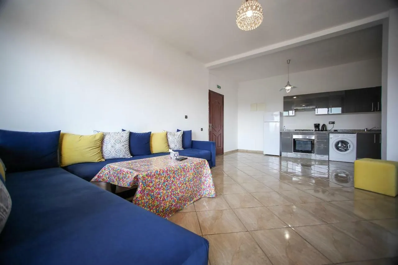 Daire Appartement Entoure De Verdure, Grande Piscine Marakeş